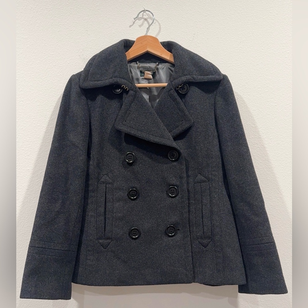 Excellent Condition J. Crew Coat 100% Wool